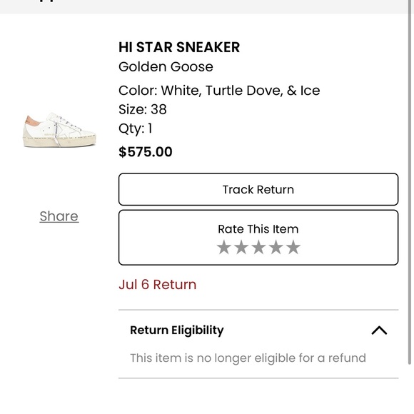 Golden Goose Hi Star Sneaker - Picture 2 of 6